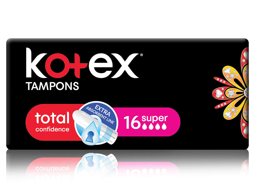 Kotex Tampon Super Silky Cover 16x