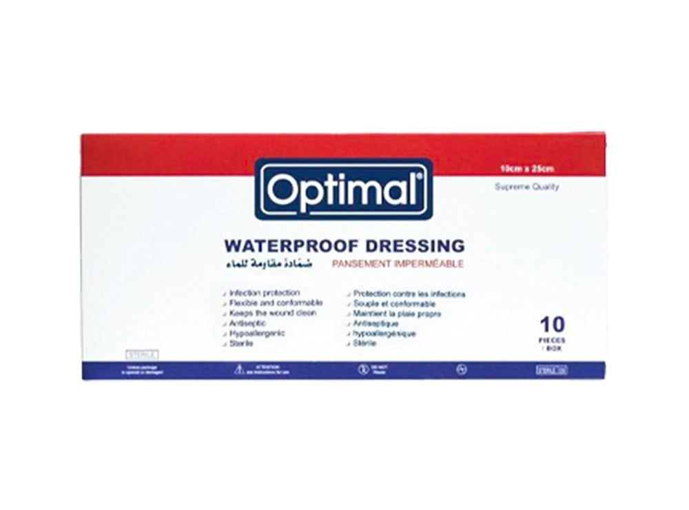 Optimal Waterproof Dressing 10x25 cm