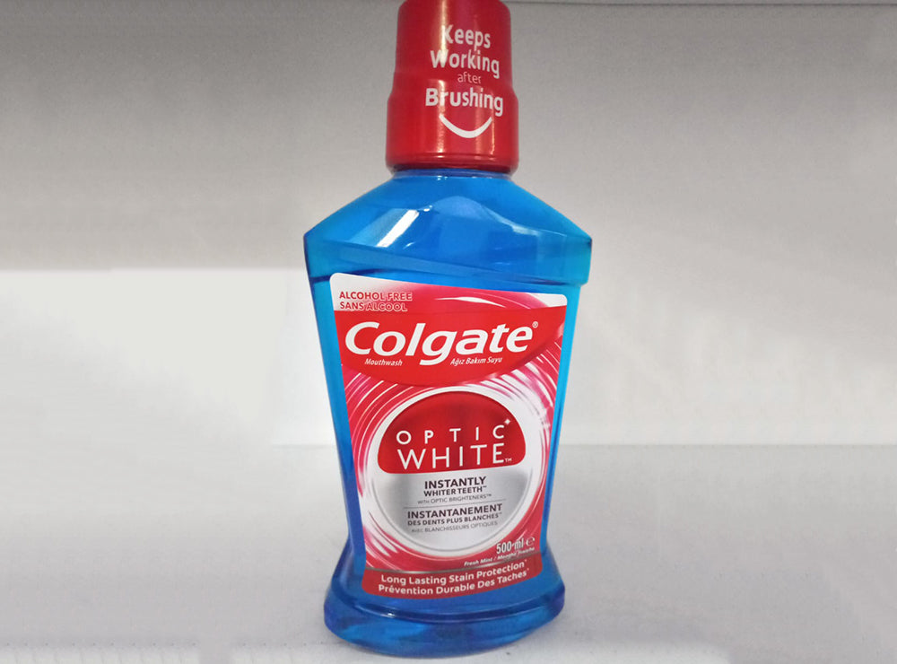 Colgate Mw Plax Optic White 500 ml