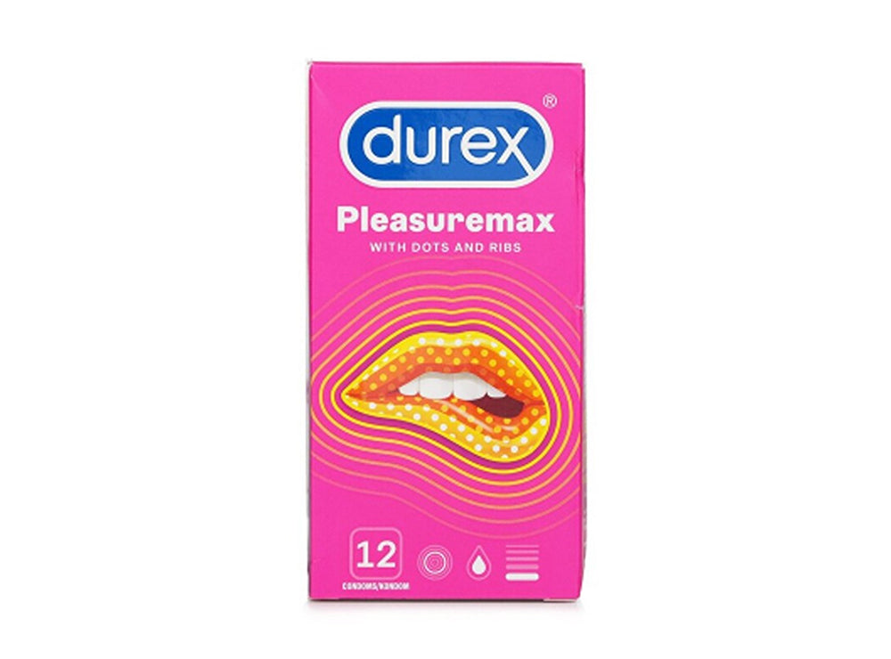 Durex Pleasuremax With Dots & Ribs 12 pieces
