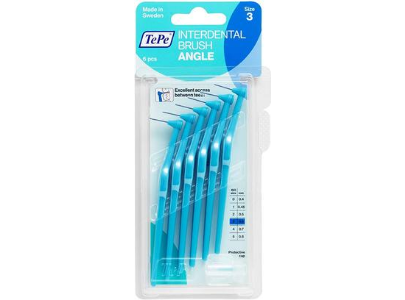 Tepe Angle Interdental Blue Size3 6 pieces