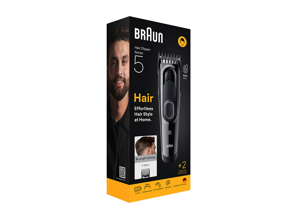 Braun Hair Clipper Series 5 Black Hc5510