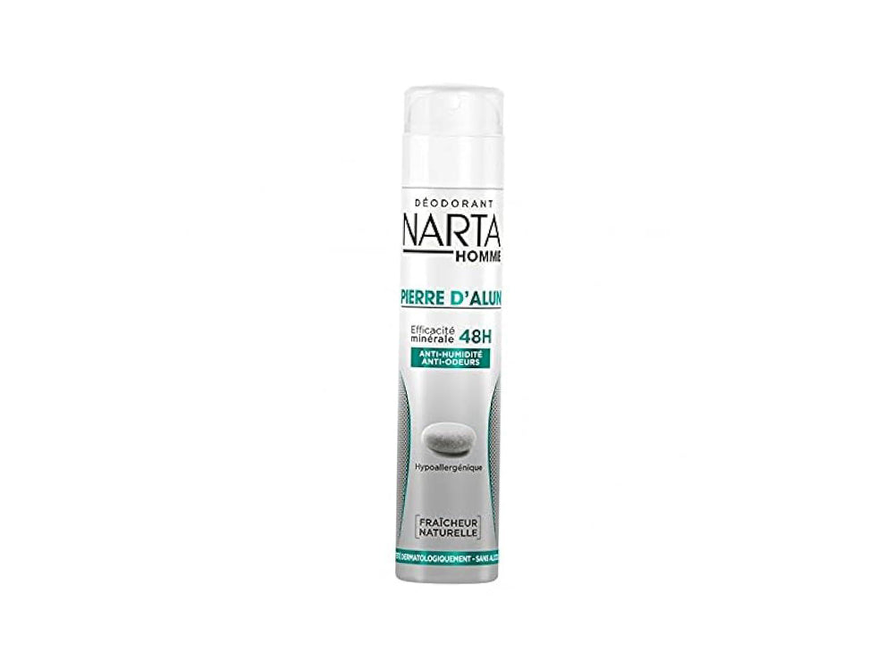 Narta Deo Spray Homme Pierre D'Alun Efficacite 200 ml