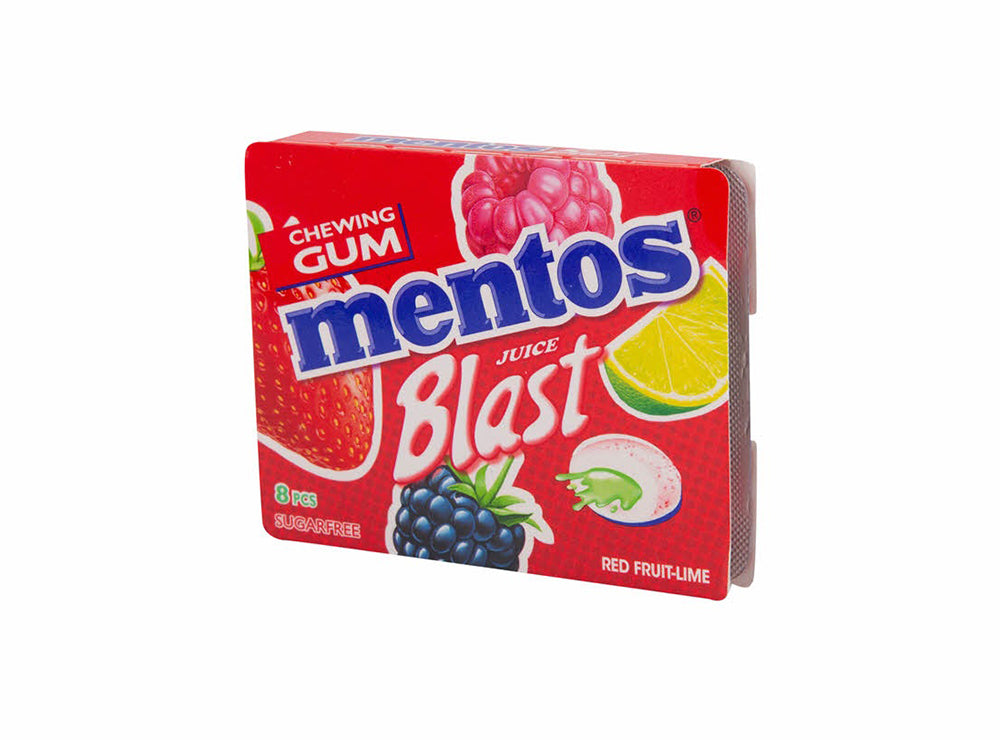 Mentos Gum Blister Juice Blast 8 pieces