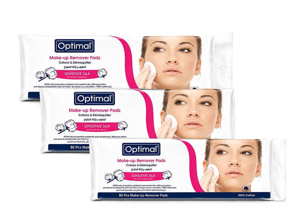 Optimal Make Up Removal Pads Special Offer 3x80 pieces