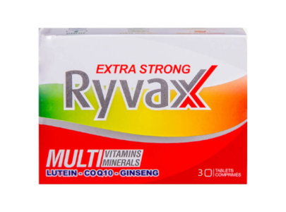 Ryvax Extra Strong Multivitamins With Minerals 30 tabs