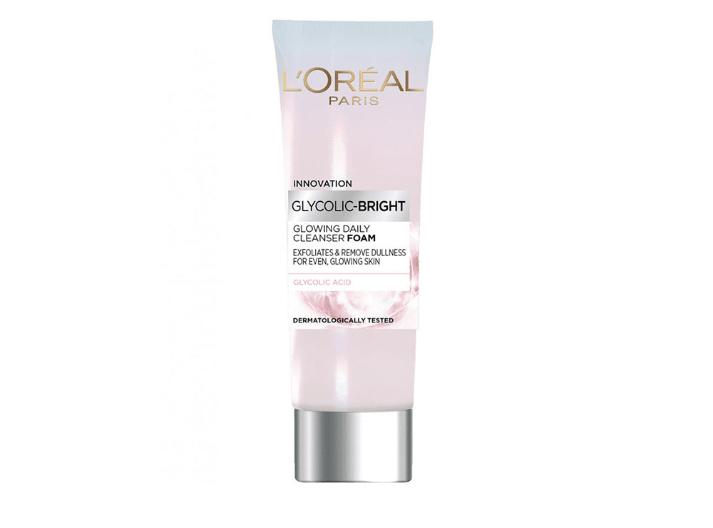 L'Oreal Glycolic Bright Cleanser Foam 100 ml