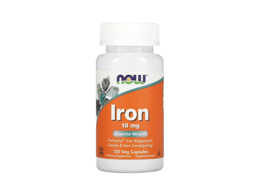 Now Iron 18Mg 120 capsules