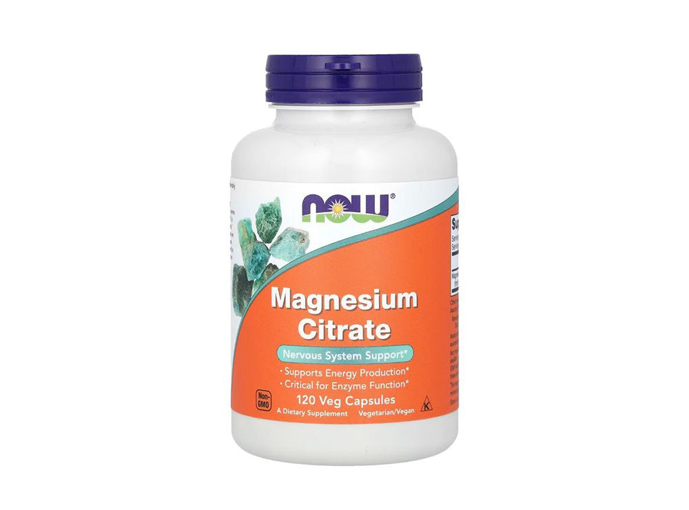 Now Magnesium Citrate 120 capsules