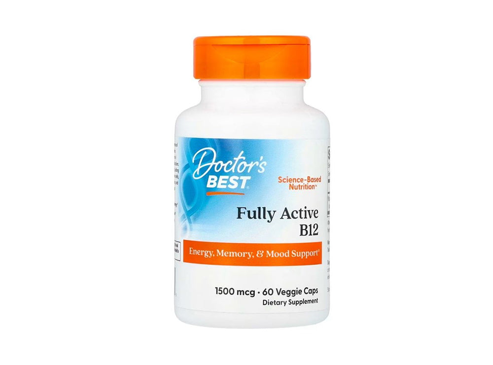 Doctors Best Fully Active B12 1500Mcg 60 capsules