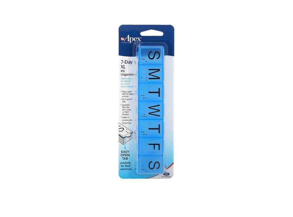 Apex 7 Day Pill Organizer X Large 1 piece