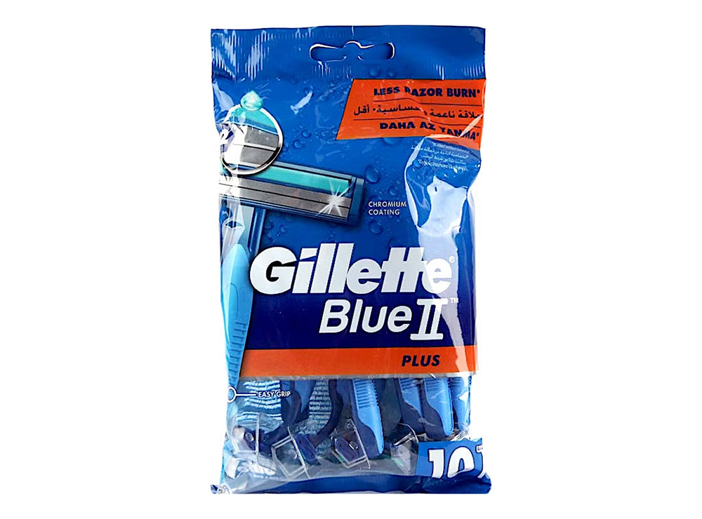 Gillette Blue 2 Chromium 10 pieces