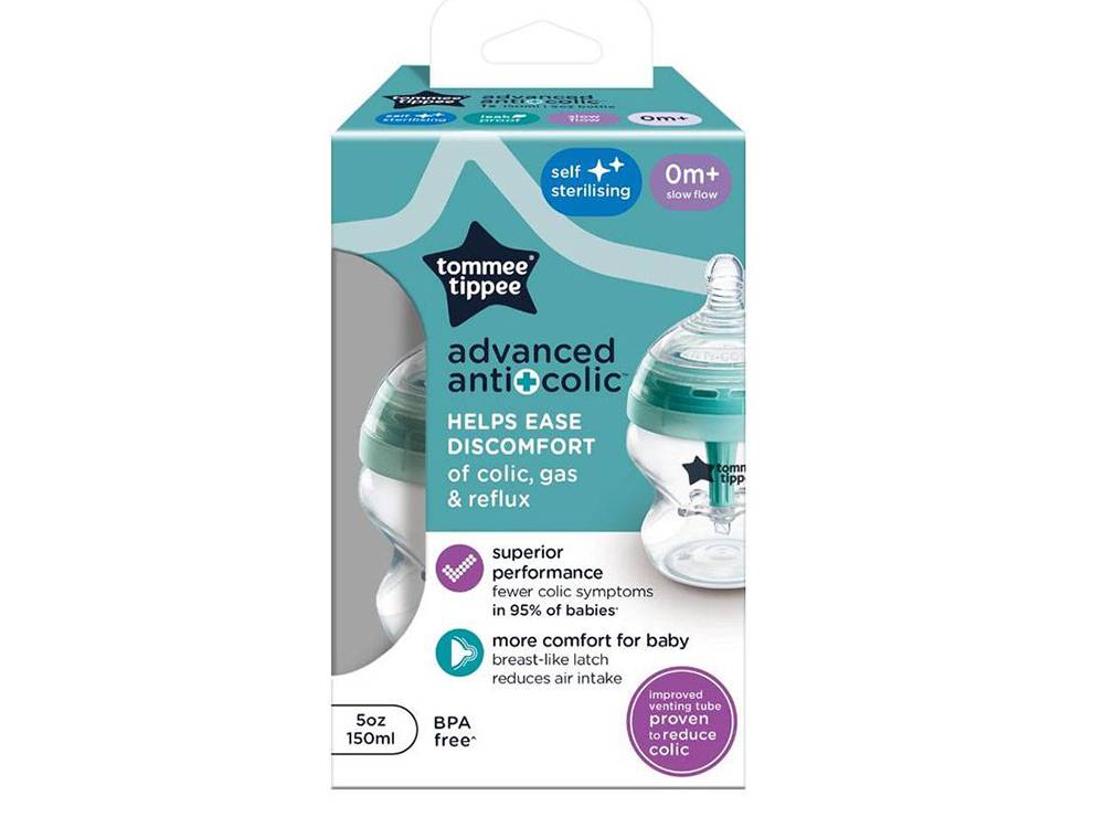 Tommee Tippee Advanced Anti Colic Bottle 0M+ 150 ml
