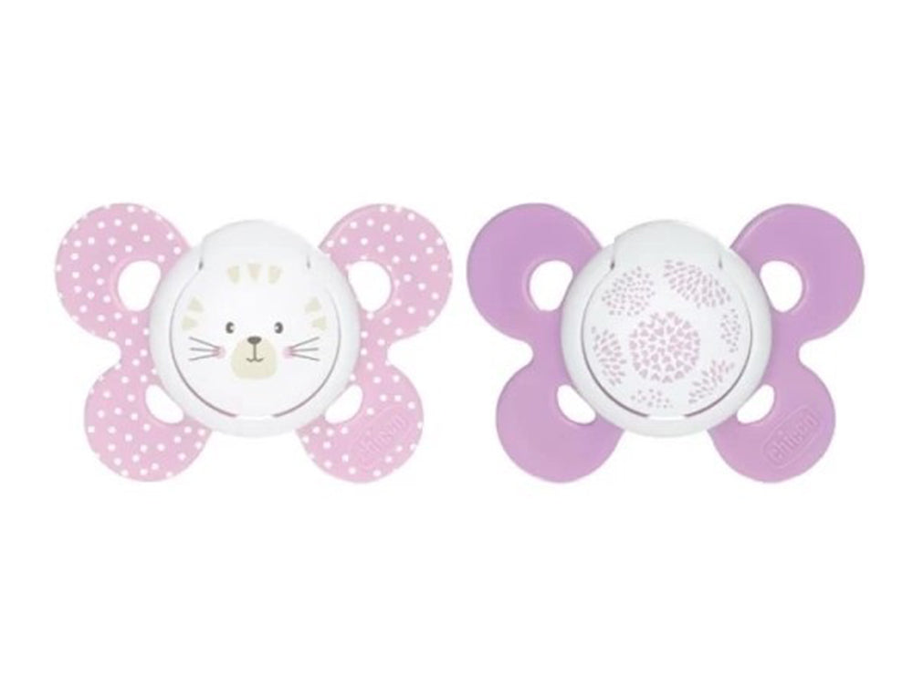 Chicco Physio Forma Soother (6-16 months) Girl 2 pieces