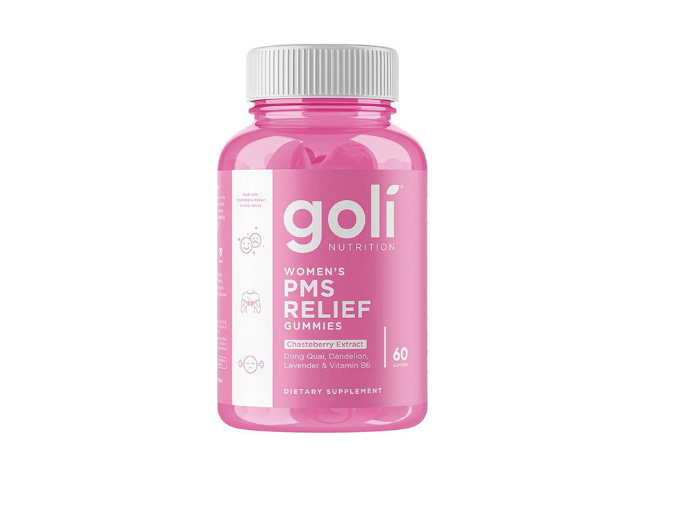 Goli Women'S Pms Relief Gummies 60 pieces