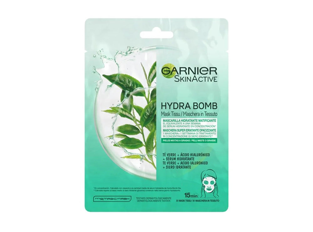 Garnier Skin Active Mask Green Hydrabomb 28 g