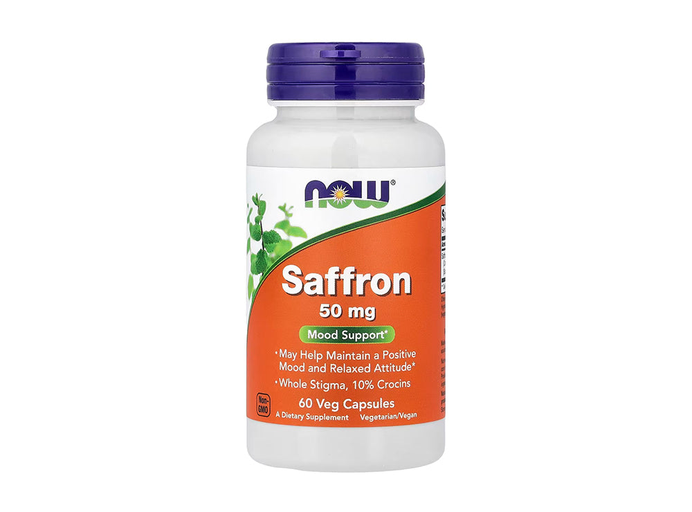 Now Saffron 50Mg 60 capsules