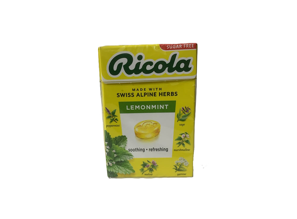 Ricola Lemon Mint Sugar Free 27.5 g