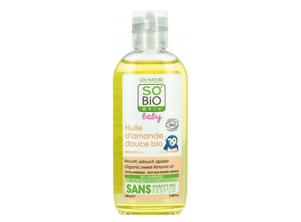 Sobio Bebe Huile Damande Douce 100 ml