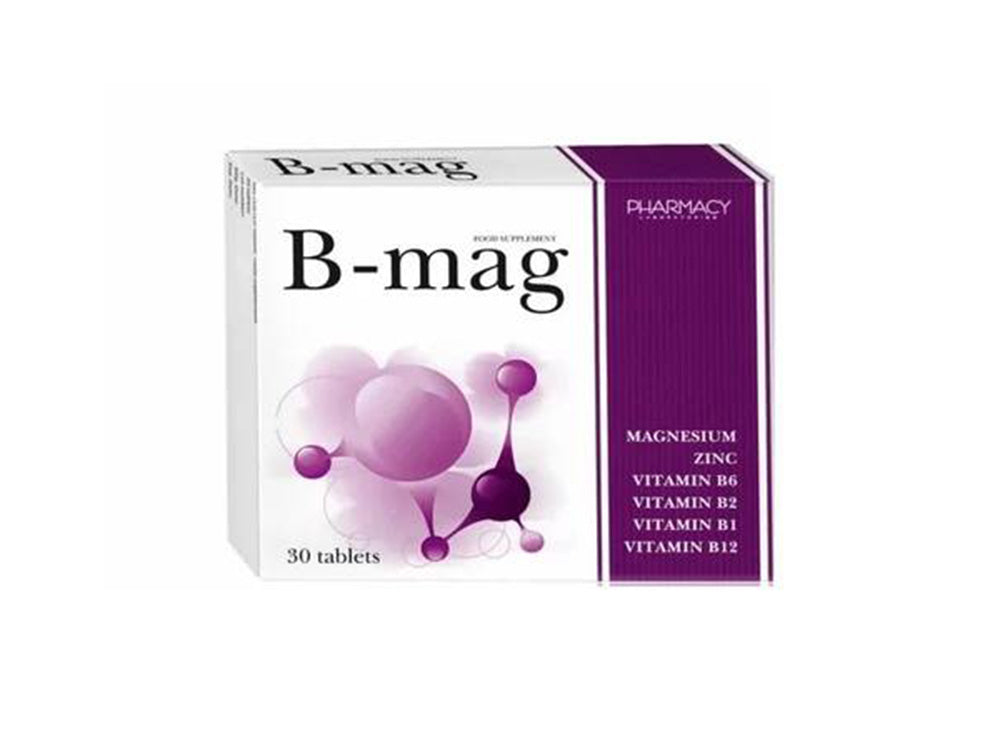 B Mag Magnesium Citrate 300Mg 30 tabs