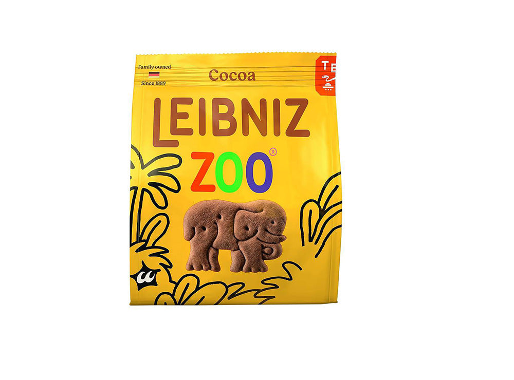 Leibniz Zoo Cocoa Biscuits 100 g