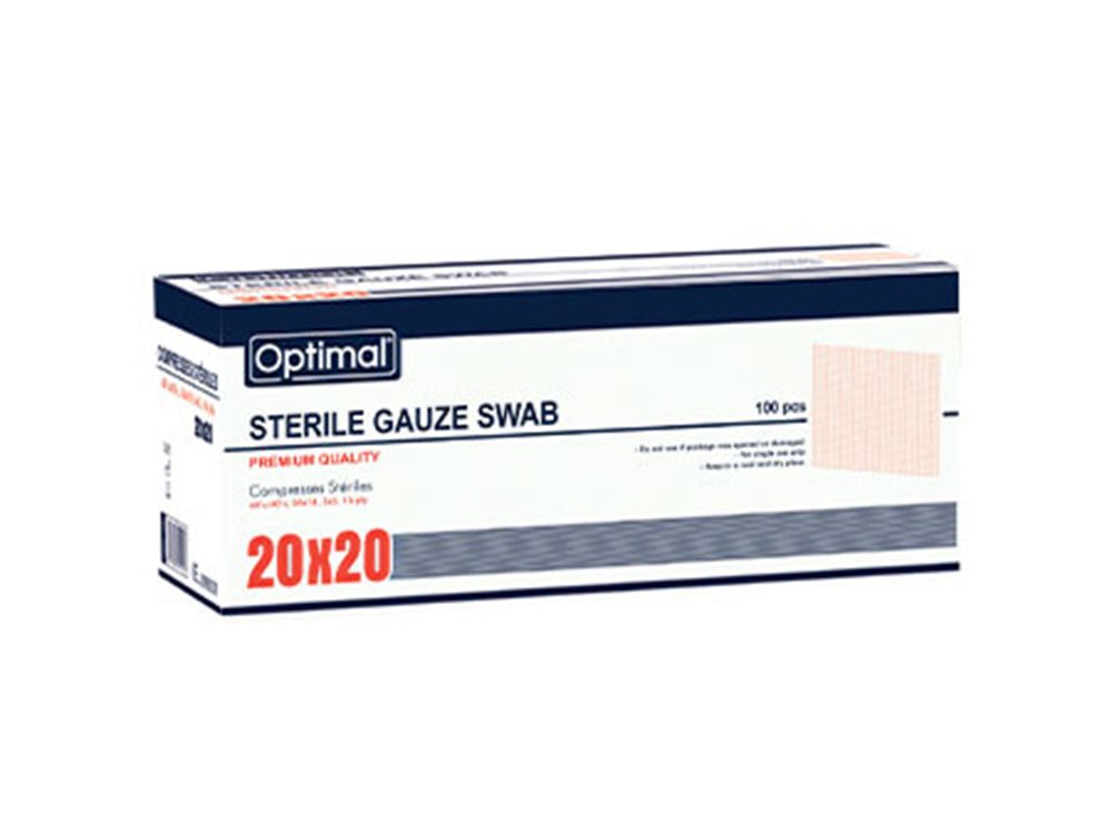 Optimal Gauze Sterile 100 pieces