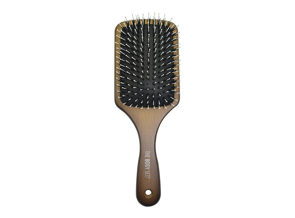 The Body Set Wooden Hair Brush Big 3113 1 piece