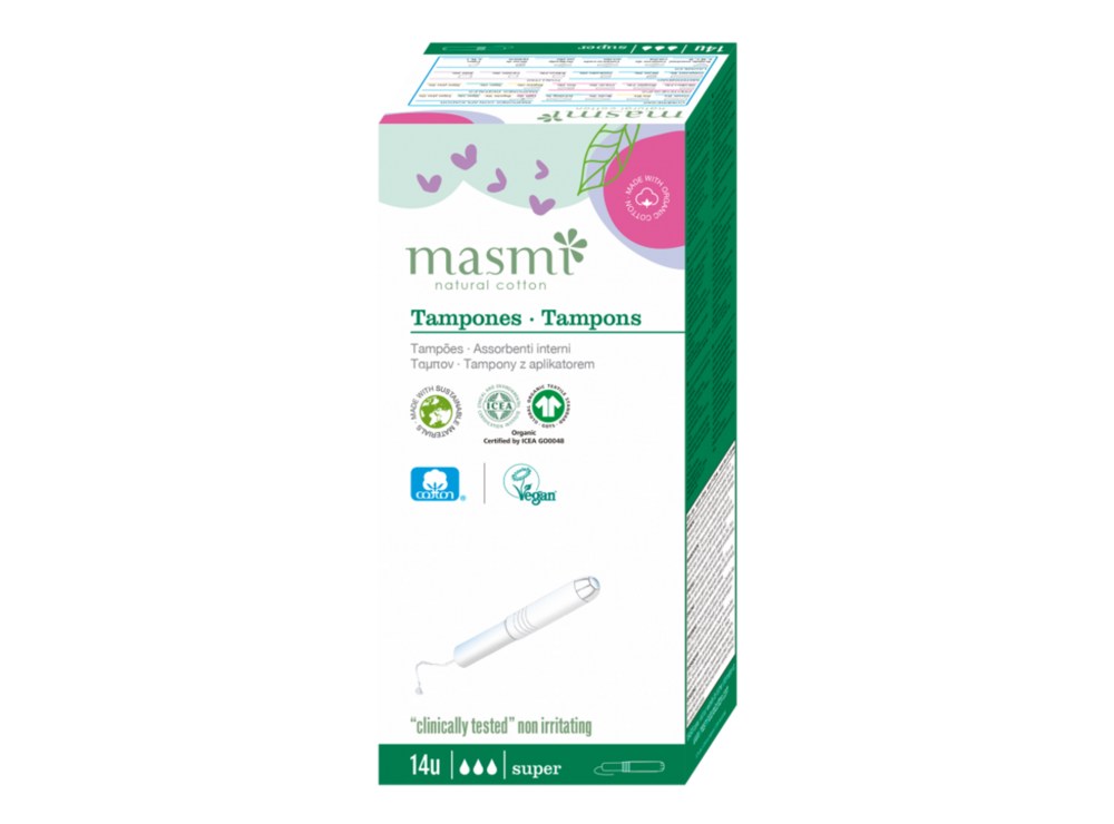 Masmi Tampons With Applicator Super 14 pieces