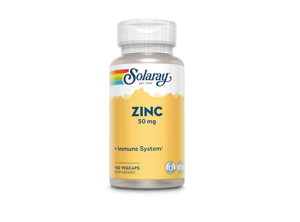 Solaray Zinc 50Mg 100 pieces