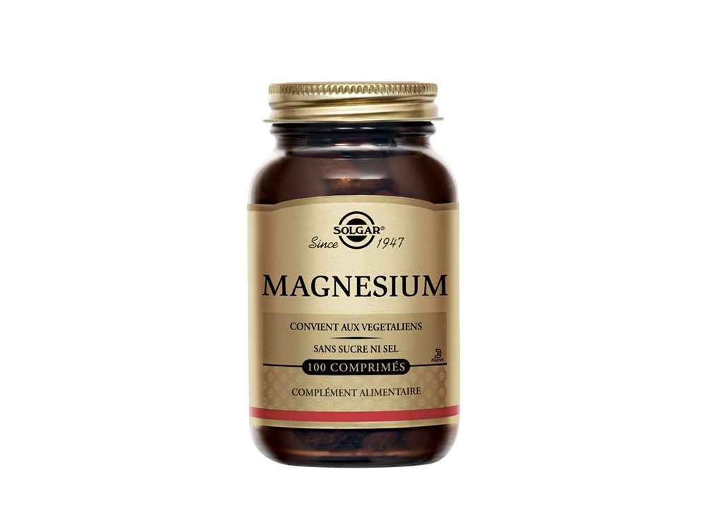 Solgar Magnesium Chelated (Bisglycinate,Oxyde) 100 pieces