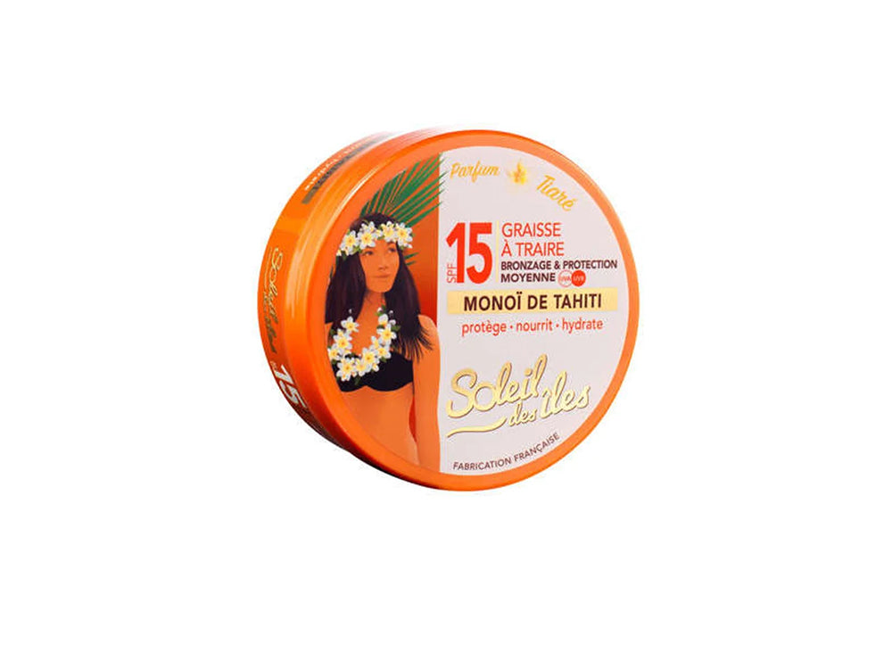 Soleil Des Iles Graisse A Traire Brozage Protect 15 Pot 150 ml