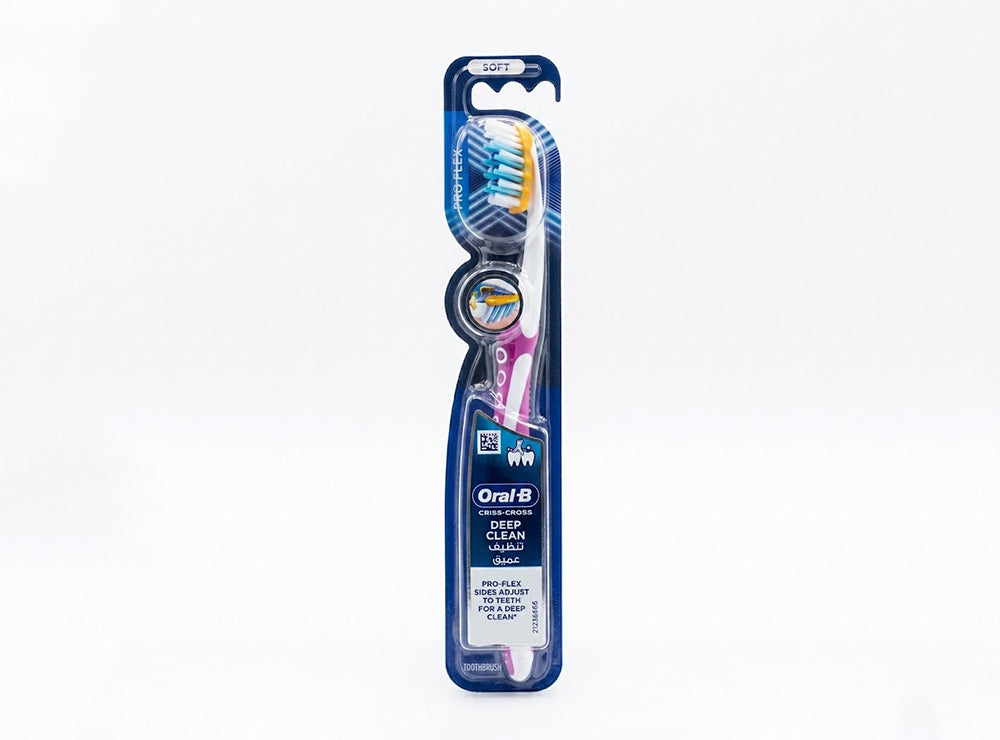 Oral B Toothbrush Deep Clean Pro Flex Soft