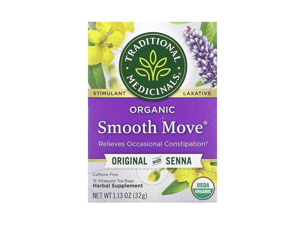 Organic Smooth Move With Sienna Caffeine Free Tm Tea Bags 16 bags
