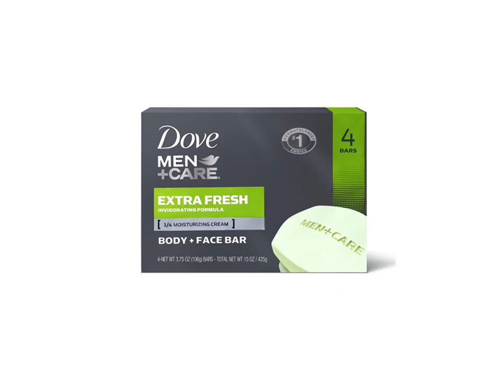 Dove Soap Men Care Extra Fresh 4 pieces