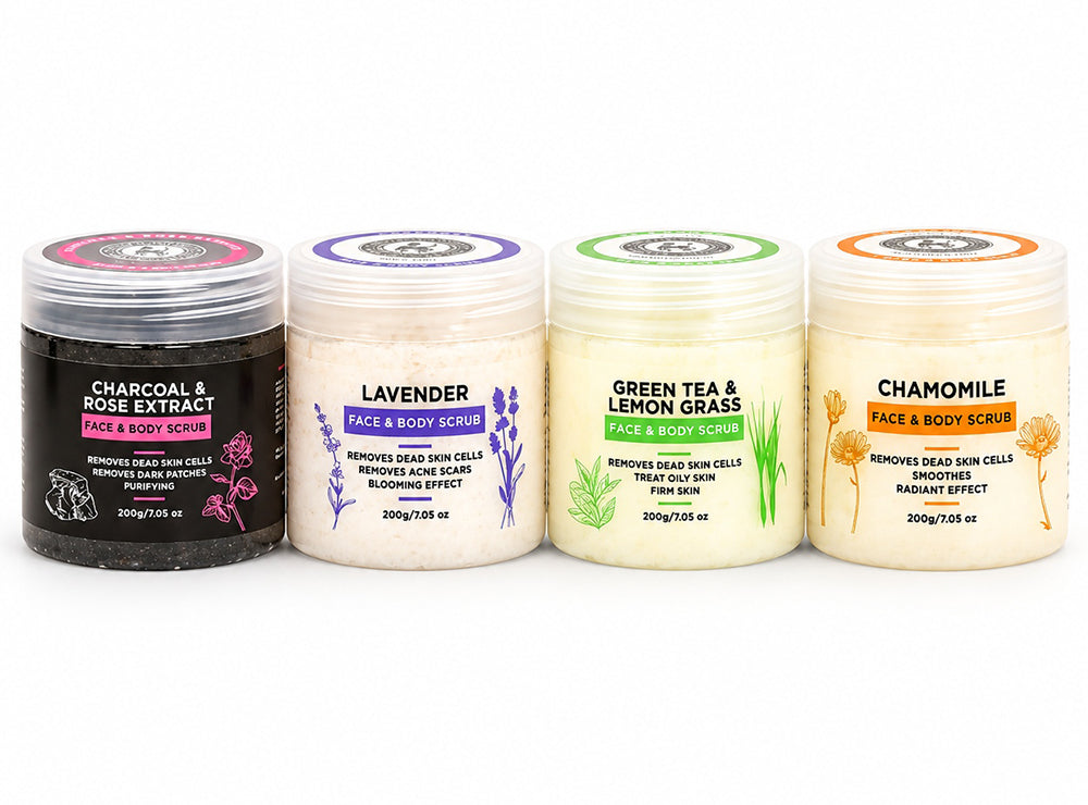 Khan Al Saboun Face & Body Scrub Lavender 200 g