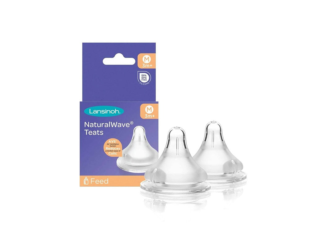 Lansinoh Teats Medium Flow 2 pieces