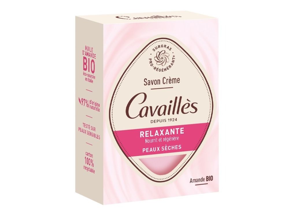 Roge Cavailles Savon Creme Relaxante/Relaxing Cream Soap 100 g