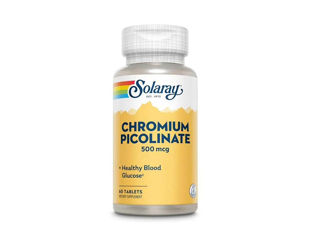 Solaray Chromium Picolinate 500 Mcg 100 tablets