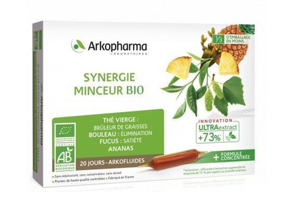 Arko Synergie Minceur Bio 20 pieces