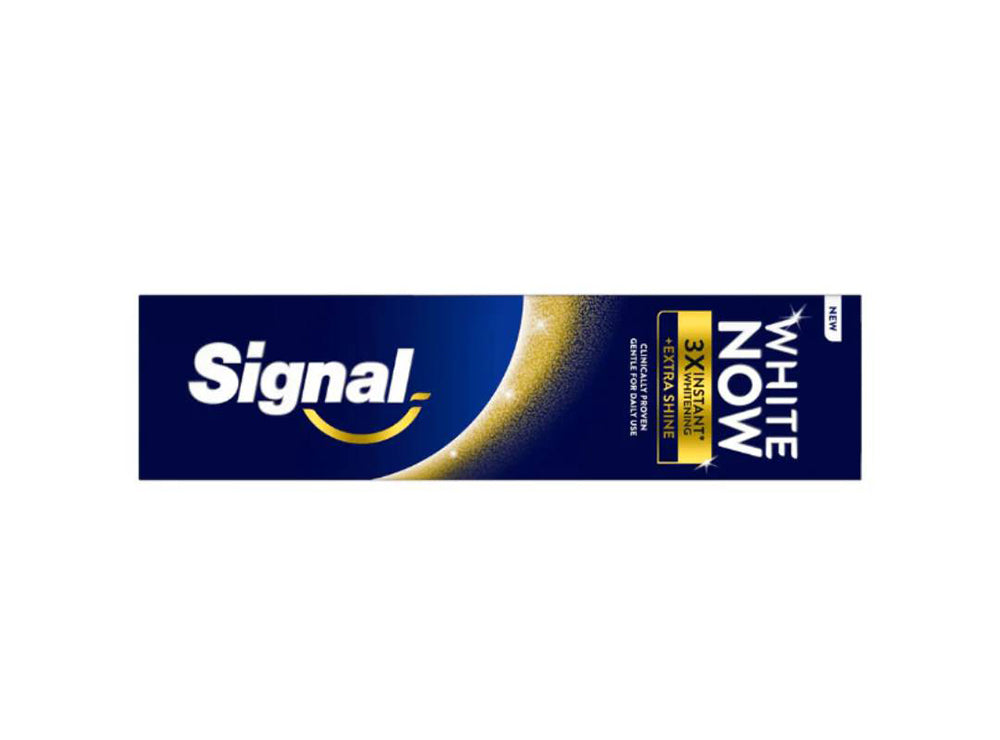 Signal Tooth Paste White Now Gold Extra Shine 75 ml
