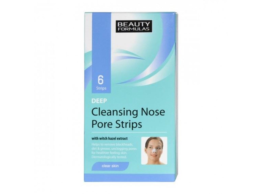 Beauty Formulas Cleansing Nose Strips 6 pieces