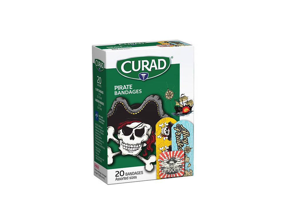 Curad Plaster Kids Pirate 20 pieces