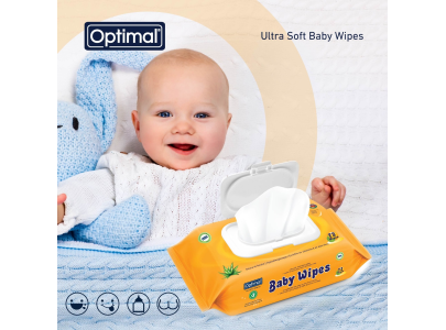 Optimal Ultra Soft Baby Wipes 216 wipes