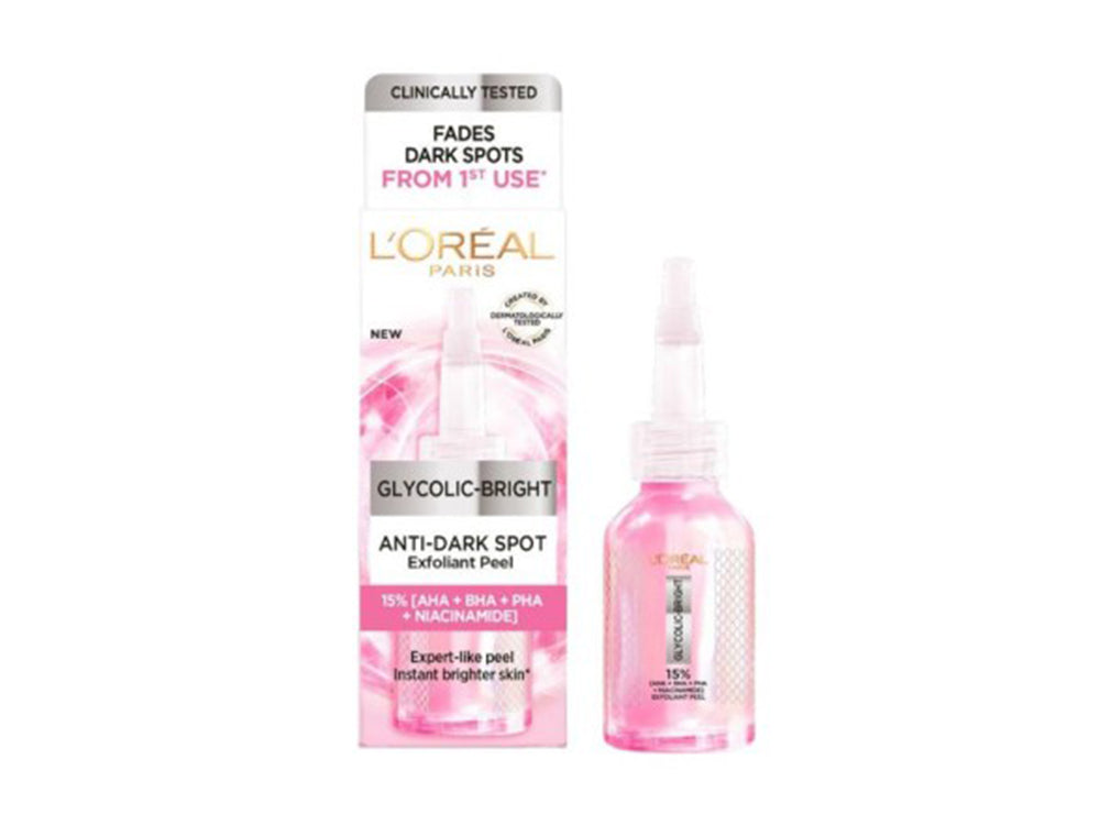 L'Oreal Glycolic Bright Anti Dark Spot Exfoliant Peel 25 ml