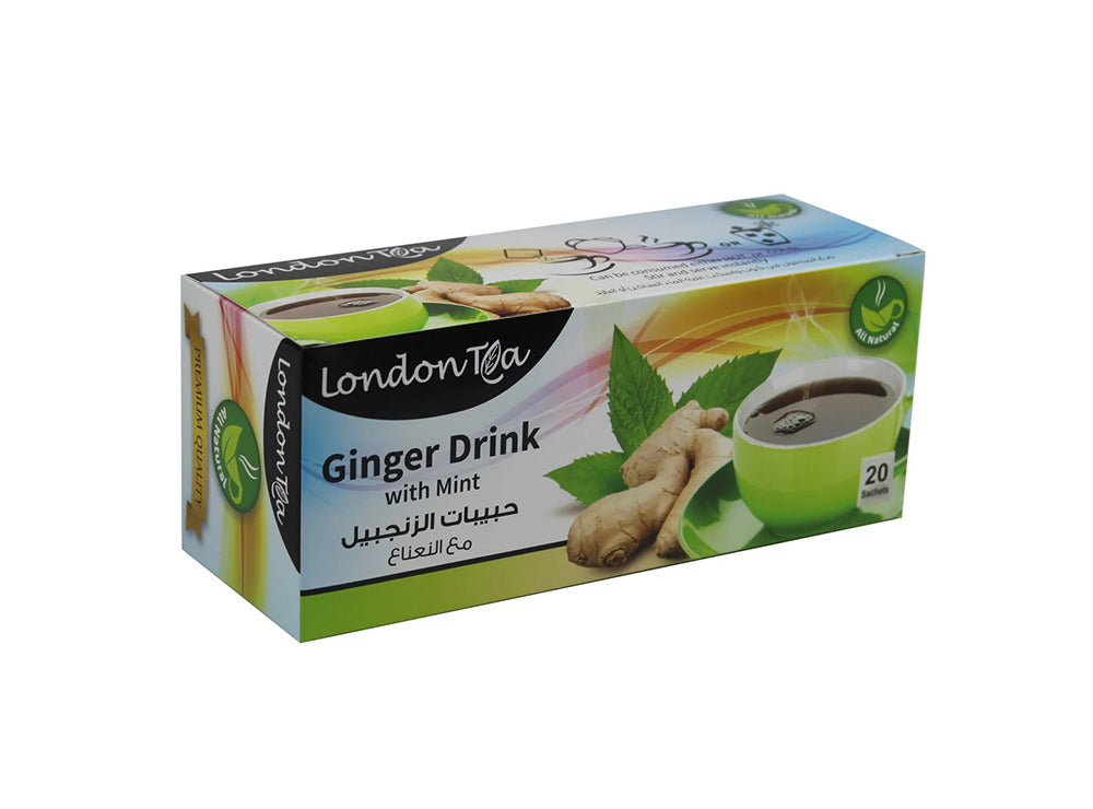 London Tea Instant Ginger With Mint 20 pieces