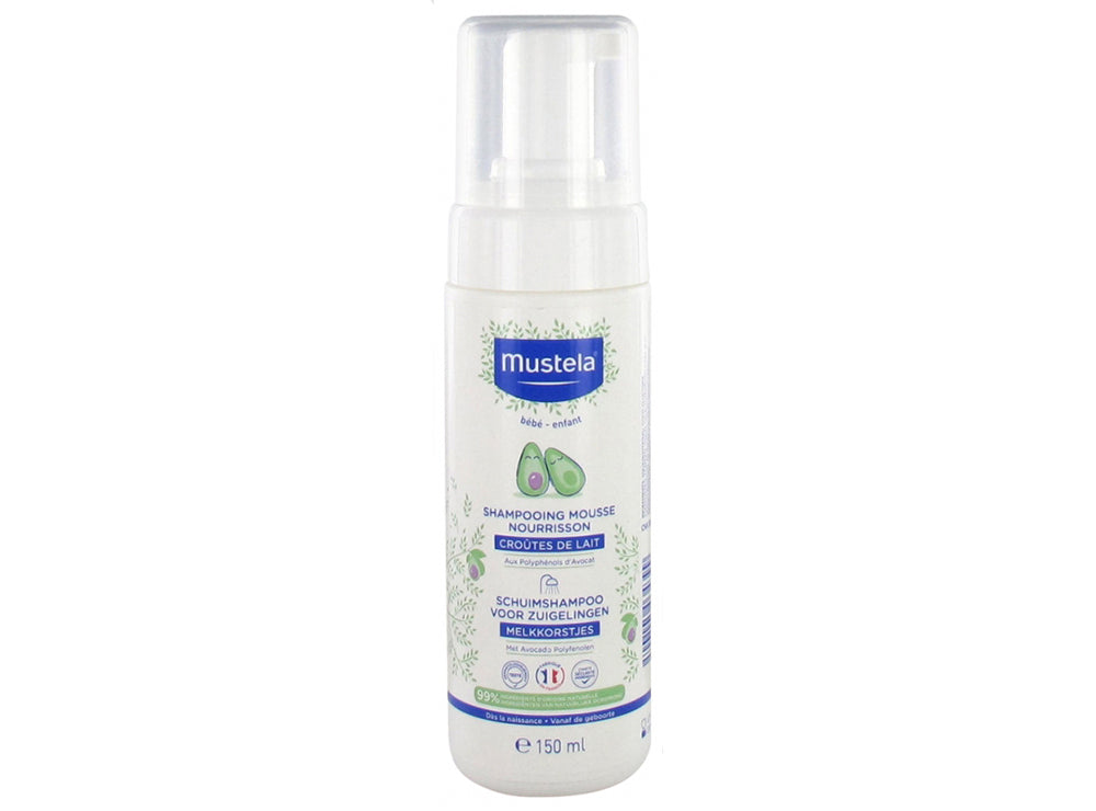 Mustela Shmp Mousse For Cradle Cap 150 ml