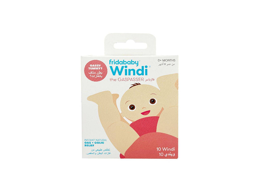 Frida Baby Windi The Gaspasser (Gas+Colic Relief) 0M+ 10 pieces