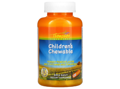 Thompson Children's Multivitamin Chewable 120 120 tabs