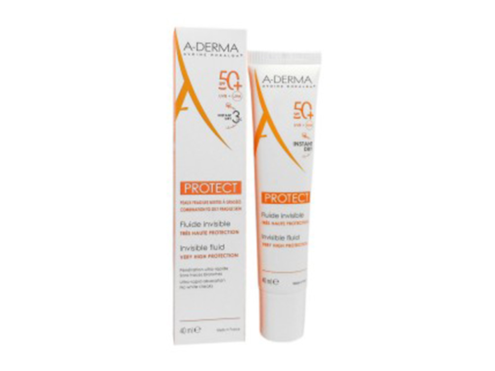 Aderma Protect Fluide Invisible SPF50+ 40 ml