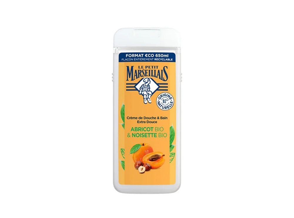 Le Petit Marseillais Shower Gel Apricot Hazelnut 650 ml